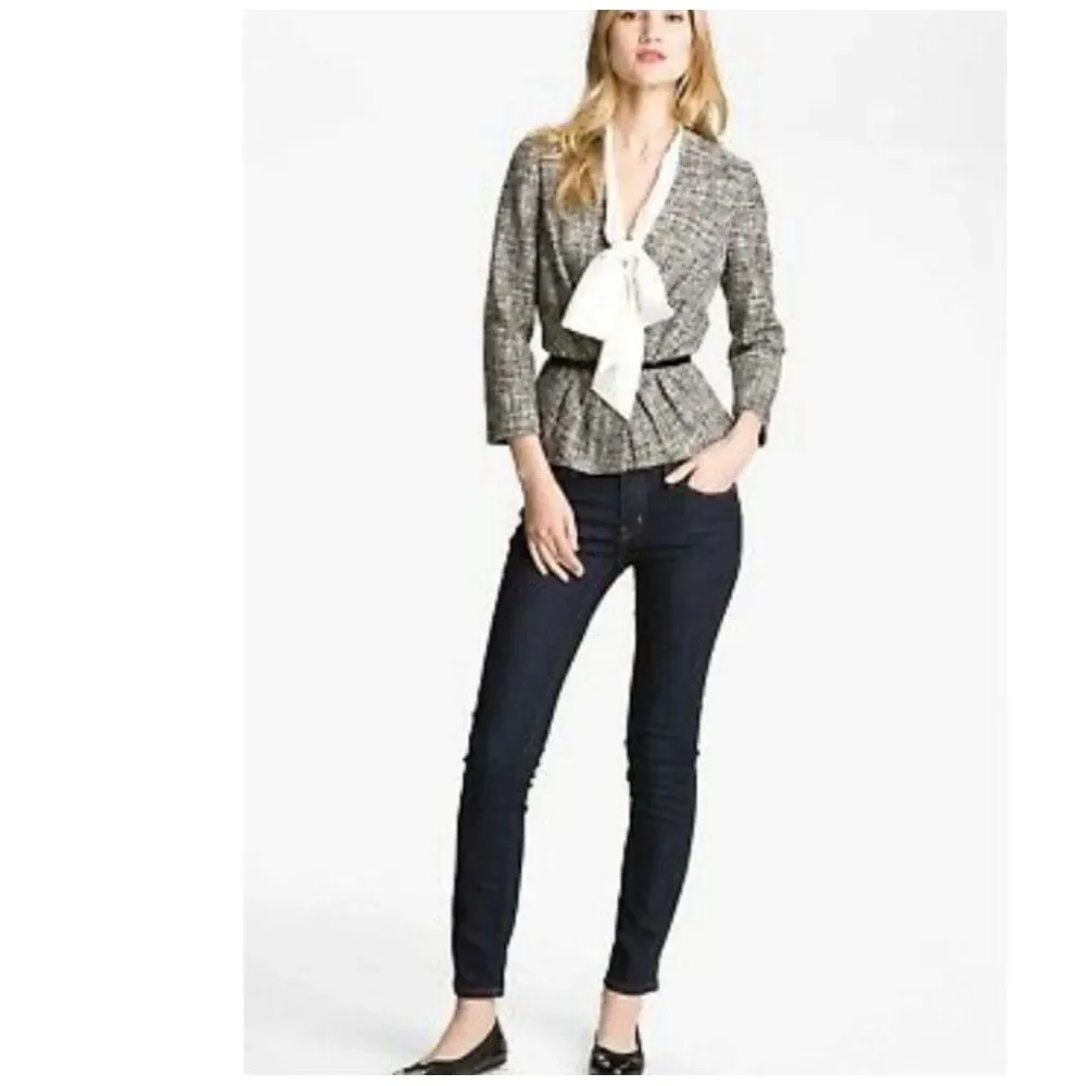 Kate Spade Size 25x24 Broome Street Skinny Women's Denim‎ Blue Jeans Career Slim